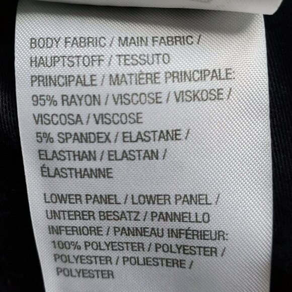 LOGO Lori Goldstein Trapeze Sharkbite Dress Chiffon Black Witchy Whimsigoth XS - Picture 8 of 14